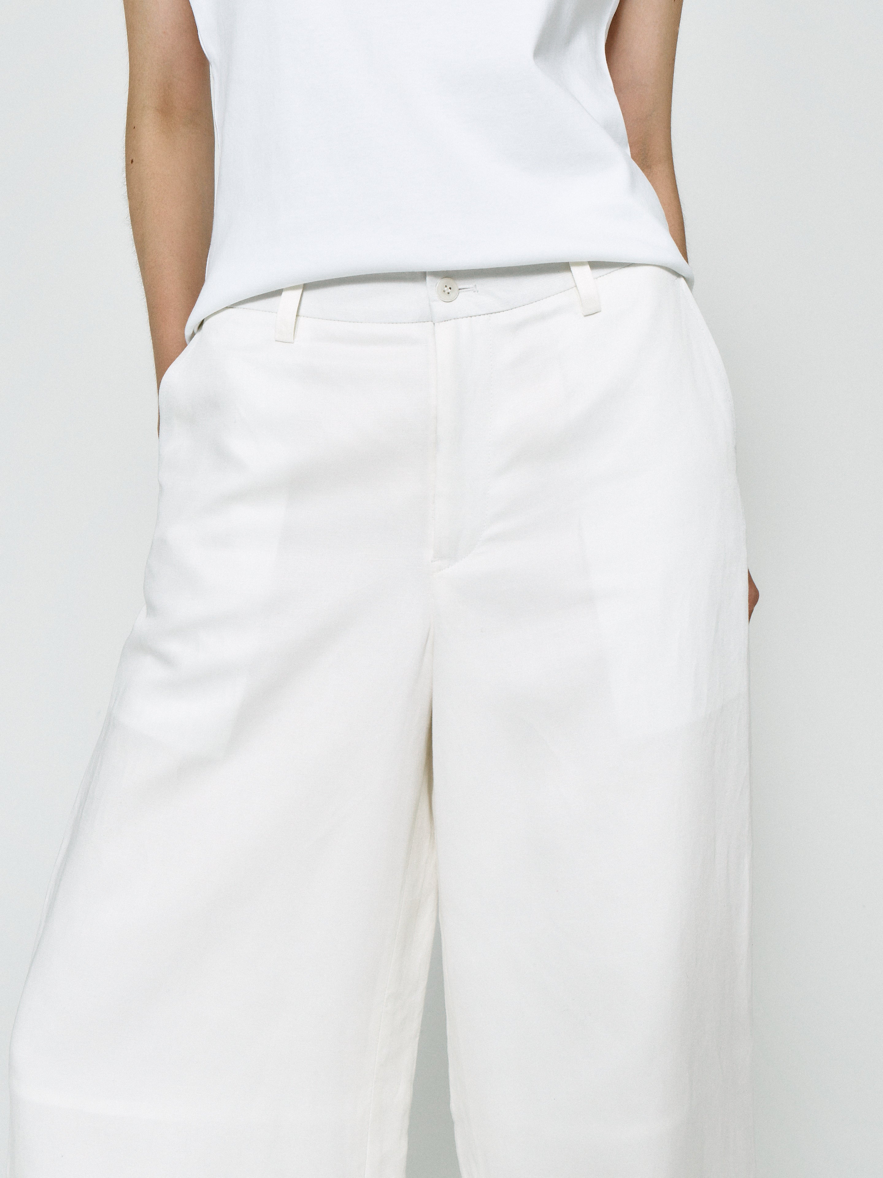 White trousers