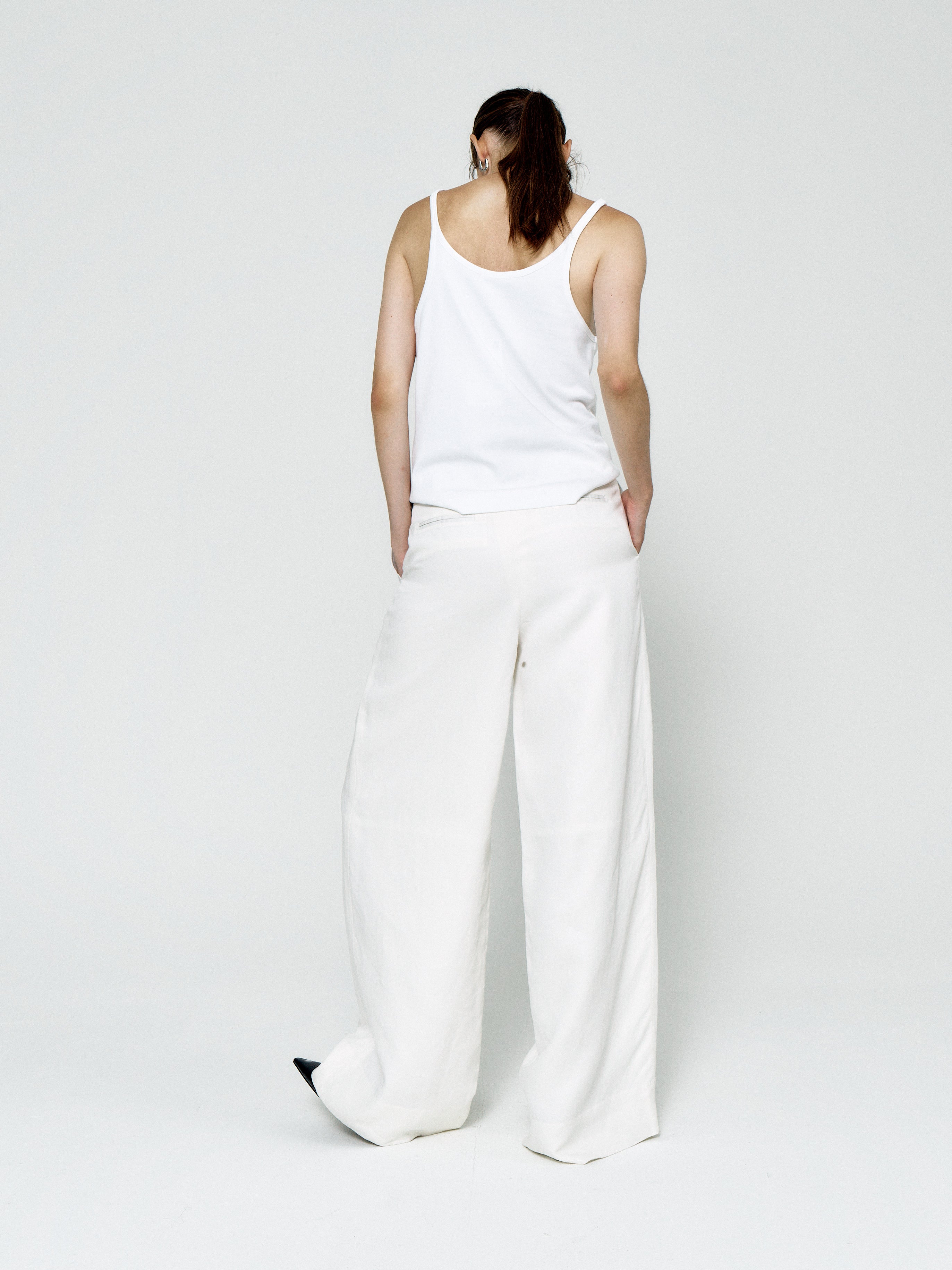 White trousers